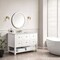 James Martin Vanities Breckenridge 48in Single Vanity, Bright White w/ 3 CM Eternal Jasmine Pearl Top 330-V48-BW-3EJP - alternate 3